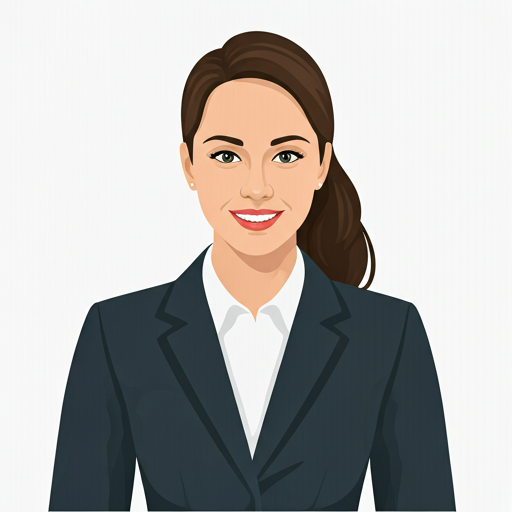 Professionnelle souriante